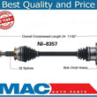 Brand New Passengers REAR CV Axle shaft Fits For 09-2014 370Z Rear