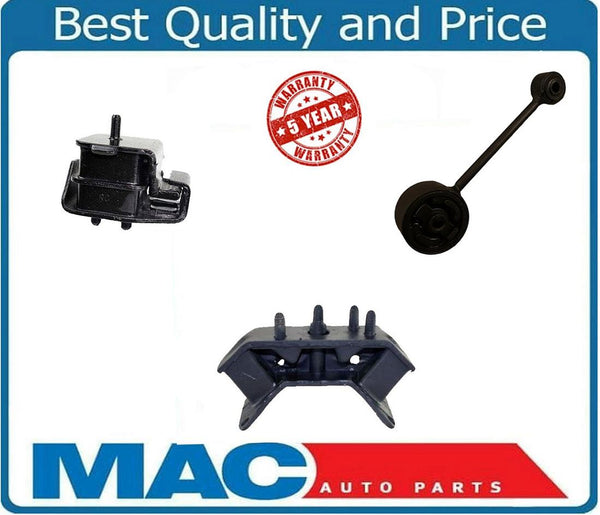 3 Piece Motor Mount Kit fits for Subaru Forester Automatic Trans Only 98-01