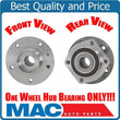 Fits Volvo C70 1999-2004 Front Left or Right Wheel Hub Bearing Assembly