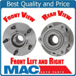 (2)  FRONT WHEEL BEARING HUB ASSEMBLY Fits 02-07 VUE WITHOUT ABS Brakes