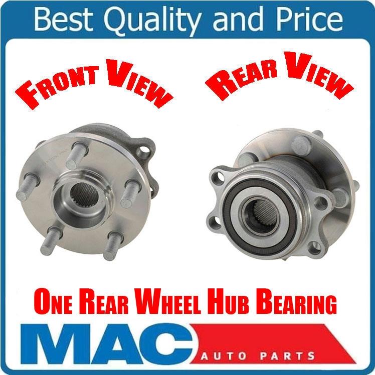 (1) REAR Axle Hub Assembly fits for 05-09 Subaru Legacy & Outback