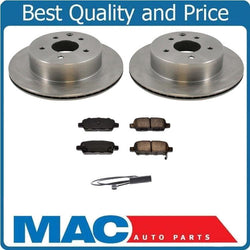 BMW 92-98 318iS (2) Pastillas de rotores de disco de freno trasero Zapatas de freno de emergencia