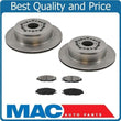1993-2000 Lexus LS400 (2) Rear Brake Rotor & Ceramic Pads Kit 3Pc Kit