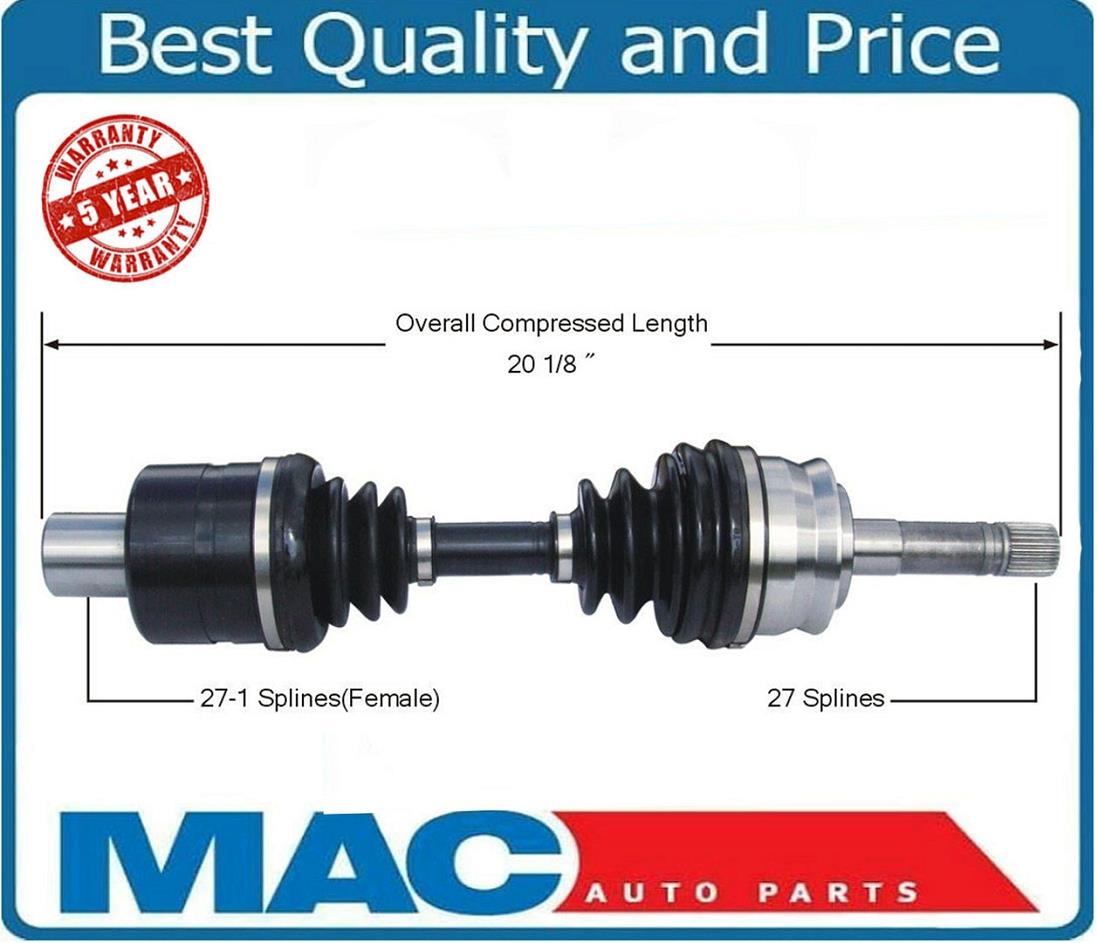 New CV Drive Axle Shaft Fits Ford Ranger Mazda Pickup 1998-99 Front P