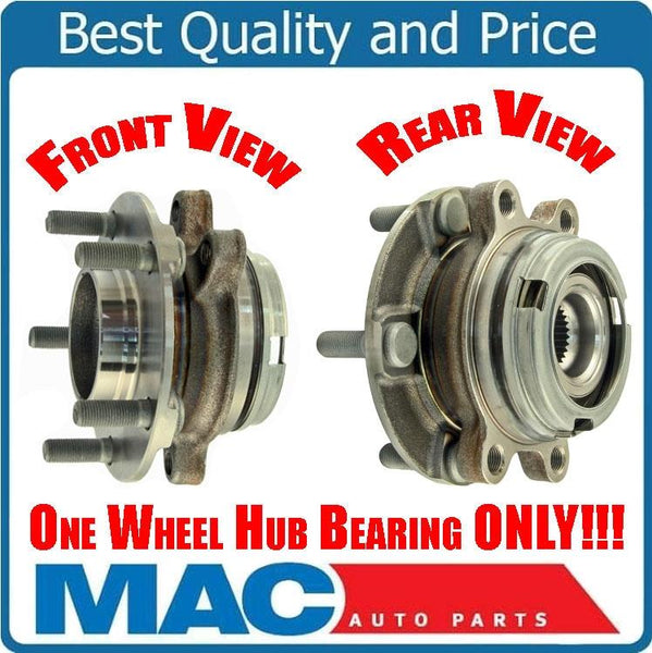 (1) Front Wheel Bearing Assembly PT513295 for Altima 2.5L 07 Without ABS Brakes