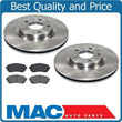 Front Brake Disc Rotors & Ceramic Brake Pads For Mazda 6 2.5L 2014-2017