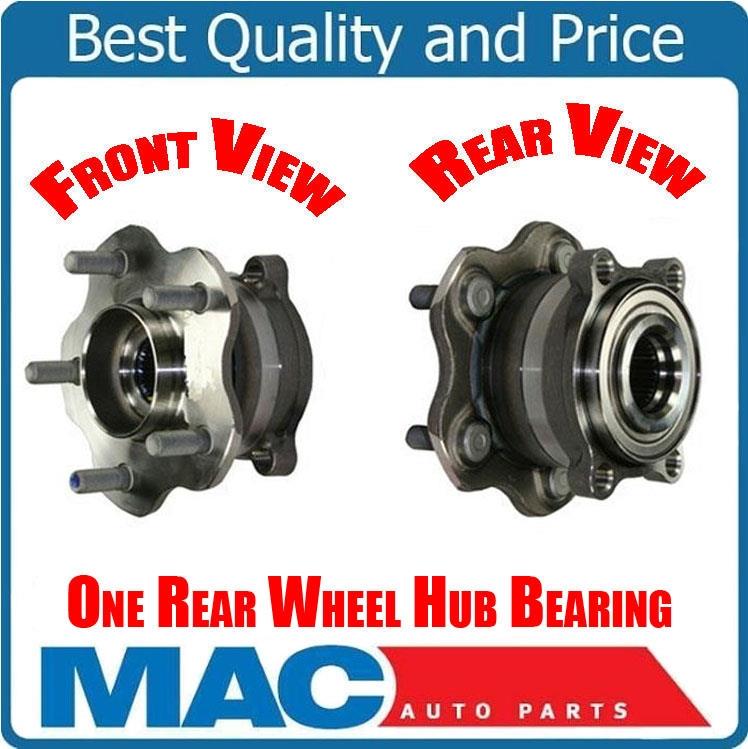 (1) Rear Wheel Hub Bearings Fits For 2006-2007 M35 M45 Rear REF# PT512390