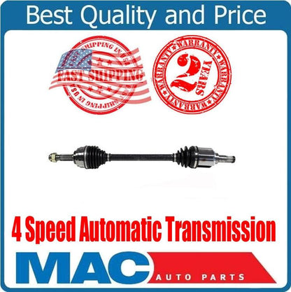 Front Driver Side CV Axle For 2007-2012 Nissan Versa S 1.8L 4 Speed A/T ONLY