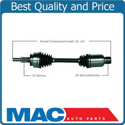 2006-11 Dodge Ram 1500 Front Left or Right CV Drive Axle Shaft Constant Velocity