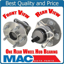 (1) REAR Wheel Bearing Hub Fits 09-10 Vibe GT 09-13 XRS 2.4L Front Wheel Drive