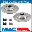 00-01 ML430 ML55 02-05 ML500 Mercedes (2) REAR Brake Rotors & Brake Pads