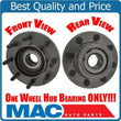 (1) 100% New Wheel Bearing and Hub Assembly Ft Fits For 00-02 Ram 2500 3500 RWD