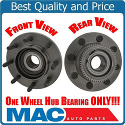 (1) 100% New Wheel Bearing and Hub Assembly Ft Fits For 00-02 Ram 2500 3500 RWD