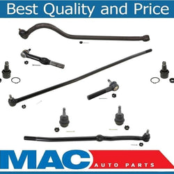 02/07/94-97 Ram 1500 4x4 Steering Track Bar Tie Rod Ends, Ball Joints, Drag 9pc