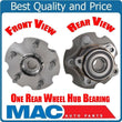 (1) 100% New REAR Wheel Bearing and Hub As. FITS RAV4 06-16 All Wheel Drive Rear