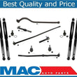 02/07/94-97 Ram 1500 4x4 Steering Track Bar Tie Rod Ends, Ball Joints, Drag 13pc