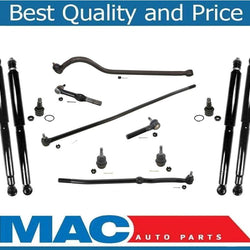 02/07/94-97 Ram 1500 4x4 Steering Track Bar Tie Rod Ends, Ball Joints, Drag 13pc