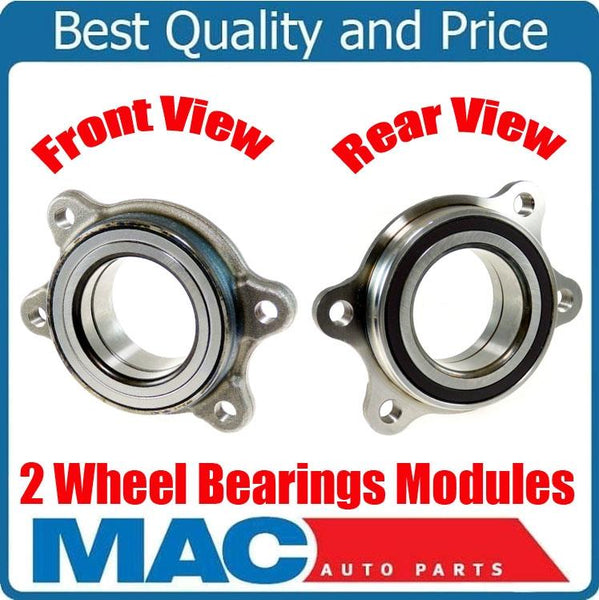 (2) 100% All New Wheel Bearing Front, Rear A4 A4Q A5 A6 A7 S5 S6 S4