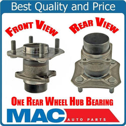 (1) 100% New Versa Rear Without ABS / NO ABS Wheel Bearing and Hub Assembly