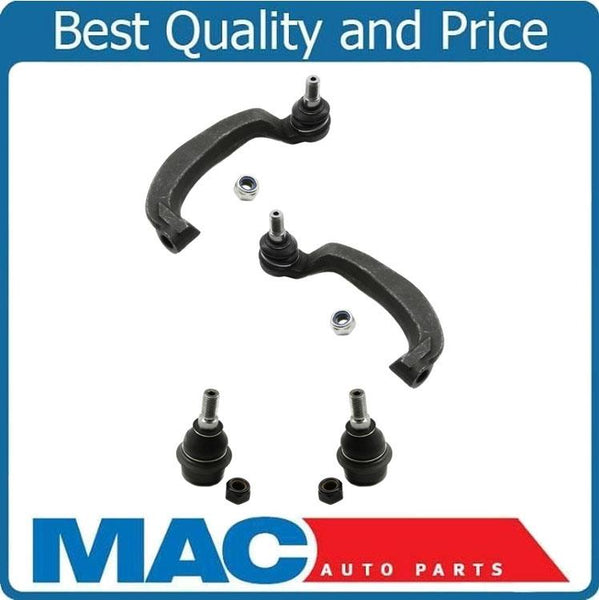 Front Lower Ball Joints Outer Tie Rods for 4 Matic 08-09 E300 06-09 E350 4Pc