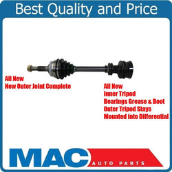 New CV Drive Axle Shaft With Complete New Outer Joint Fits Saab 9-3, 900
