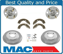 Se adapta a Honda Civic EX 01-05 con ABS trasero y kit de herrajes y zapatas de tambores de frenos