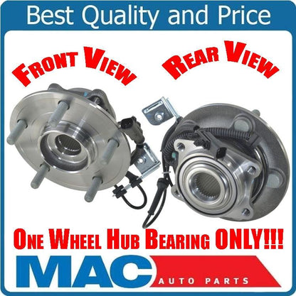 (1) 08-16 Town Country Grand Caravan 09-14 Routan Front Wheel Hub Bearing Assem