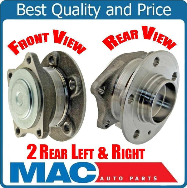 For 01-09 Volvo S60 Front Wheel Drive (2) 1 Pr 100% New REAR Axle Hub Assembly