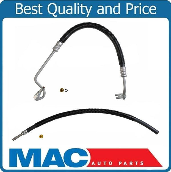 Fits For 2007-2013 Silverado Power Steering Pressure & Return Hose 2Pc Kit