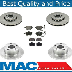 00-05 Passat 1.8L Base 288MM Front Rotors With Rear Rotors & Ceramic Pads