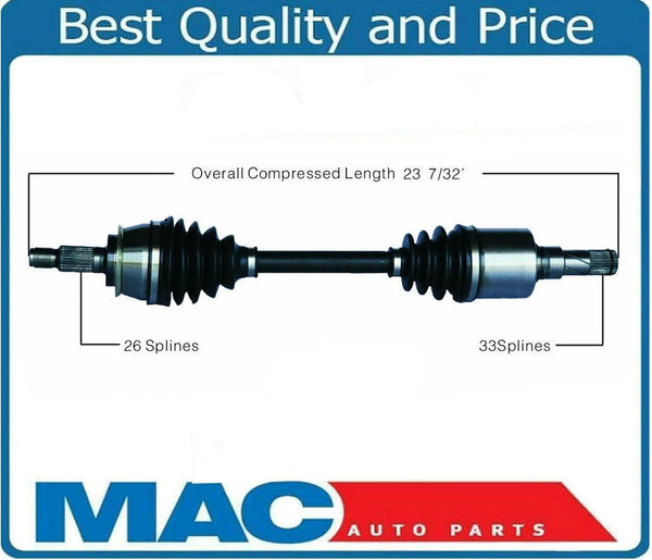 CV Axle Shaft Front D/S BM-8030 fits 05-08 Mini Cooper S MANUAL TRANSMISSION