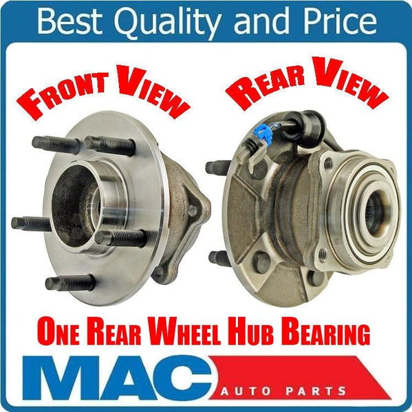 (1) Wheel Bearing Hub Assem Rear Fits 02-07 VUE 05-06 Equinox 4W ABS Braking Sys