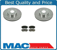 Rotores de freno delanteros de 10 7/8 pulgadas y pastillas de freno de cerámica para Subaru Legacy 2003-04