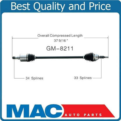 100% All New 8211 CV Axle Shaft - New, Front Right P/S With 5T45MI M/T Must Call
