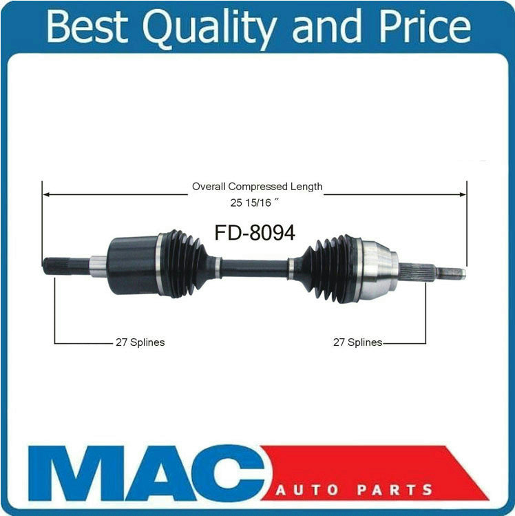 CV Axle Shaft-New Front Left 100% New 8094 For A 02-05 4 Door Explorer D/S