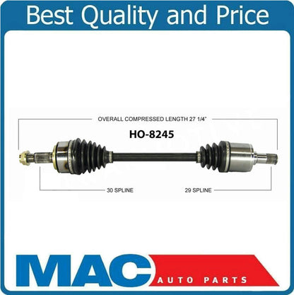 100% All New New CV Drive Axle Shaft Fits Accord 3.5L With Automatic Trans D/S