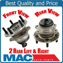 01-07 Town & Country Bearing and Hub (2) 100% New Rear With 4 Wheel ABS Brakes