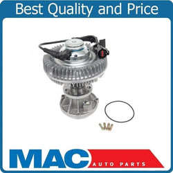 Para 05-07 F250 Super Duty 6.0L Turbo 100% nueva bomba de agua probada y embrague de ventilador