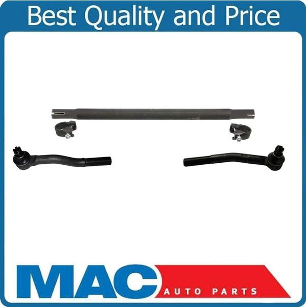 1999-2004 Jeep Grand Cherokee (2) Rearward Outer Tie Rods & Adjustment Sleeve