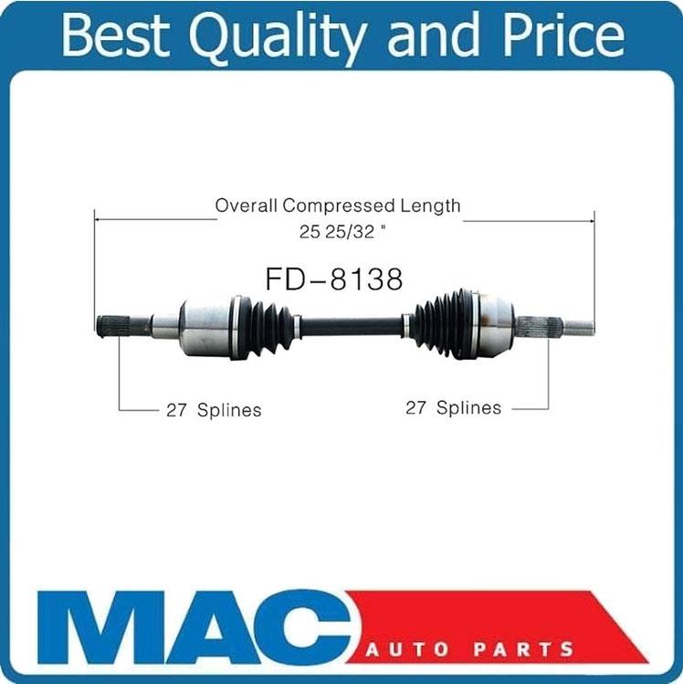 CV Drive Axle Shaft Fits Ford Explorer 06-10 D/S Front