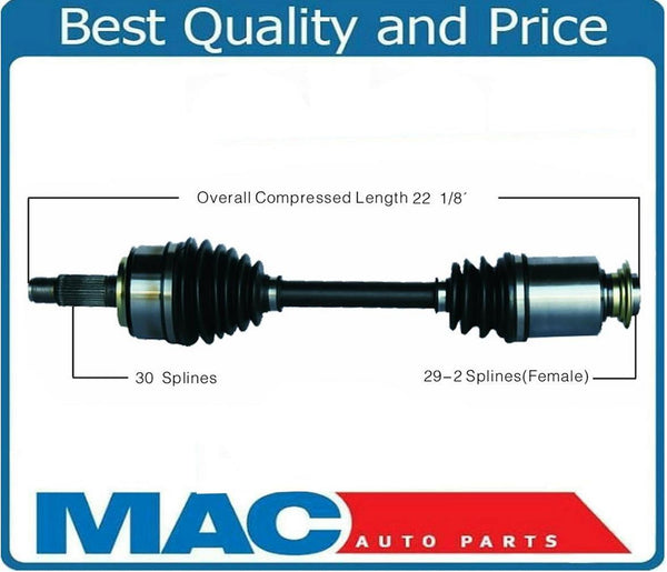 2007-2012 Acura RDX 2.3L P/S CV Shaft Axle Complete Assembly New