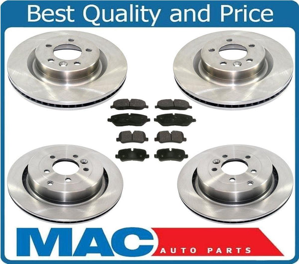 Brake Disc Rotors Ceramic Pads for Land Rover Ranger Rover Sport HSE 4.4L 06-08