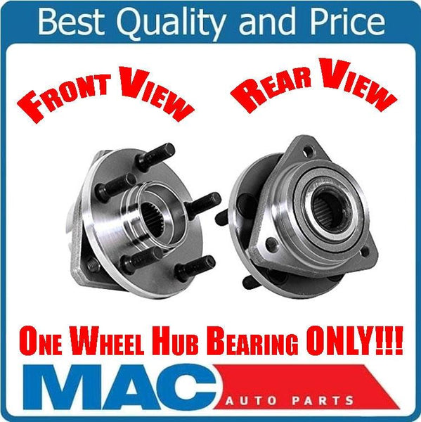 (1) 100% New Tested Wheel Bearing & Hub Assembly Front for 95-00 Cirrus Stratus