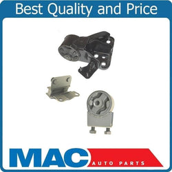 1998-2001 Mazda 626 2.5L A/T Engine and Transmission Mounts 3pc Kit