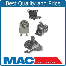 93-97 Mazda MX6 2.5L Manual Trans Engine and Manual Transmission Mounts 4pc Kit