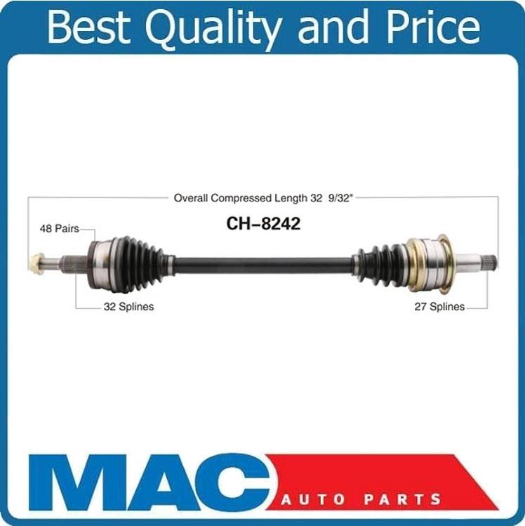 New CV DRIVE AXLE SHAFT REAR PASSENGER FITS FOR CHRYSLER 300 11-14