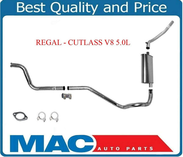 FIts 1984-1988 Regal Cutlass V8 5.0L OE Muffler Exhaust System