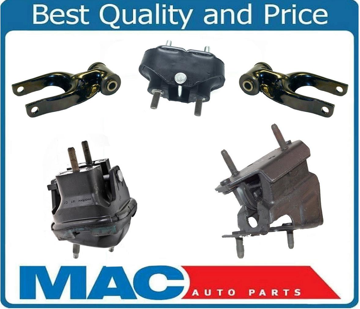 5Pc Mount Mount Kit OE Hydraulic For 1999 2000 2002 Oldsmobile Intrigue 3.5L
