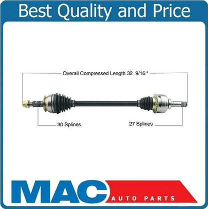 (1)Rear P/S Cv Axles For Chevrolet Camaro V6 3.6L Automatic Transmission ONLY