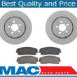 05-17 Chrys 300 REAR WHEEL DRIVE 2.7L 3.5L 5.7L 3.6L 345MM Frt Brake Pads